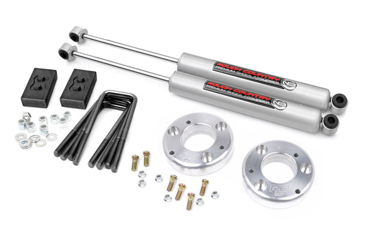 2 Inch Lift Kit | Alum Spacer | Ford F-150 2WD/4WD | 2014-2020 | Rough Country | 56930