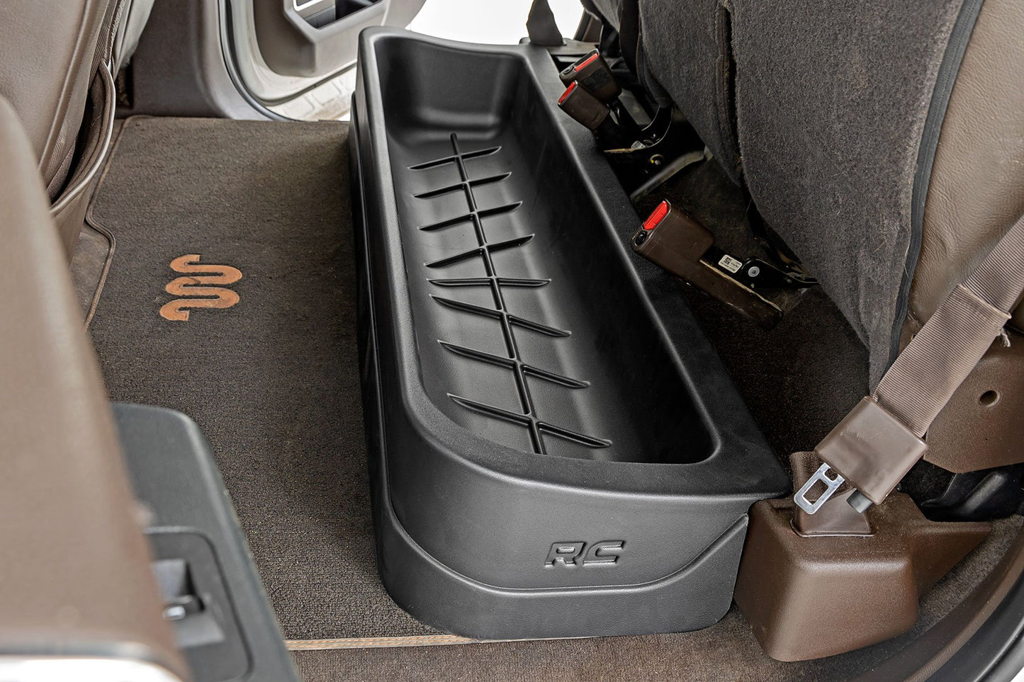 Under Seat Storage | Crew Cab | Ford F-150 /Super Duty | 2015-2022 | Rough Country | RC09281A