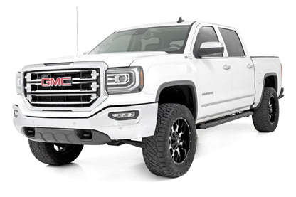 RPT2 Running Boards | Crew Cab | Chevrolet Silverado/GMC Sierra 1500/2500HD/3500HD | 2007-2018 | Rough Country | 44001