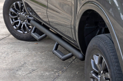 Nerf Steps | Cab Length | Crew Cab | Ford Ranger 2WD/4WD | 2019-2021 | Rough Country | RCF1981CCB