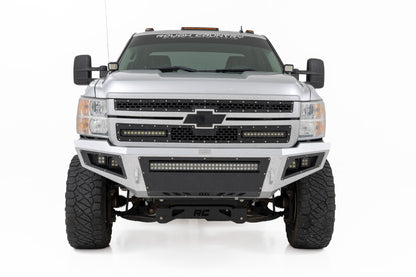 LED Light | Ditch Mount | 2" Black Pair | Amber DRL | Chevy 1500 | 2007-2013 | Rough Country | 71061