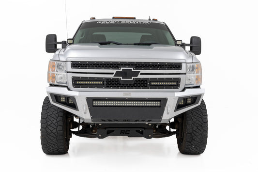 LED Light | Ditch Mount | 2" Black Pair | Amber DRL | Chevy 1500 | 2007-2013 | Rough Country | 71061