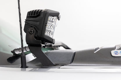 LED Light | Ditch Mount | 2" Black Pair | White DRL | Chevy 1500 | 2007-2013 | Rough Country | 71060