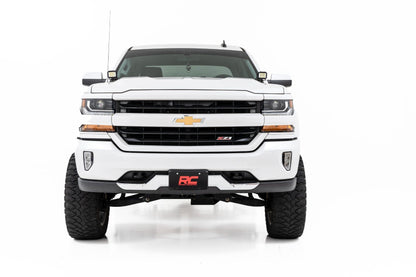LED Light | Ditch Mount | 3" OSRAM | Wide | Chevrolet Silverado/GMC Sierra 1500 | 2014-2018 | Rough Country | 71056