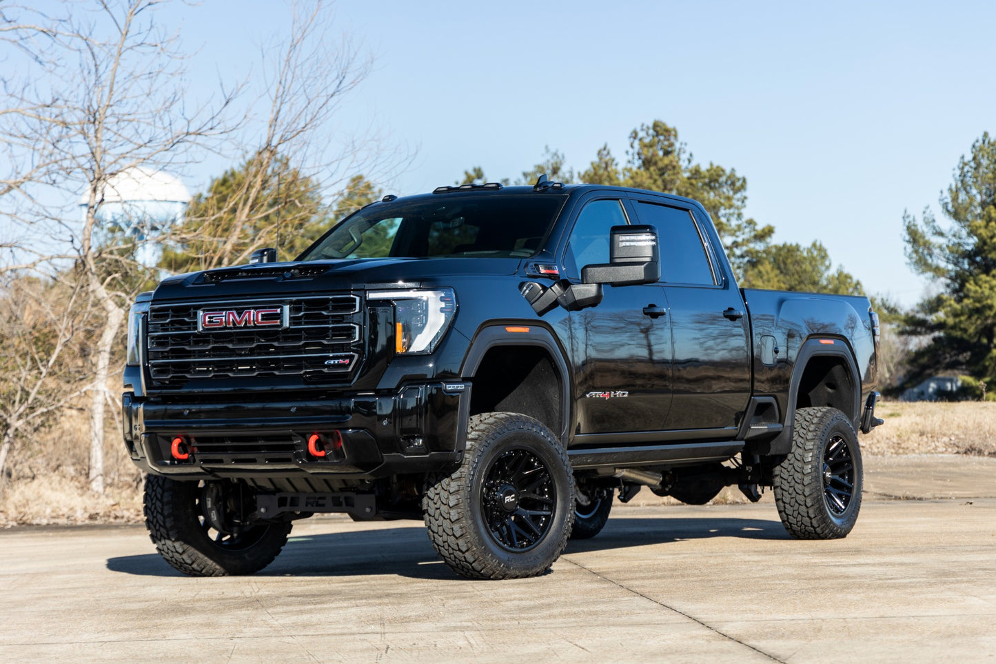 Rough Country 95 Series Wheel | One-Piece | Gloss Black | 20x10 | 8x180 | -19mm | 2011-2019 |  95201006