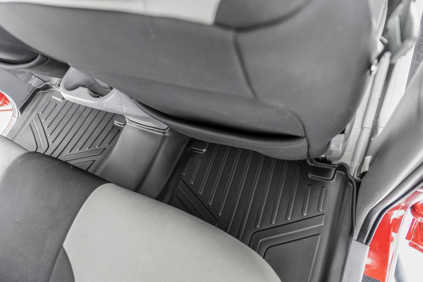 Floor Mats | Front and Rear | Toyota Tacoma 2WD/4WD | 2005-2011 | Rough Country | M-75113