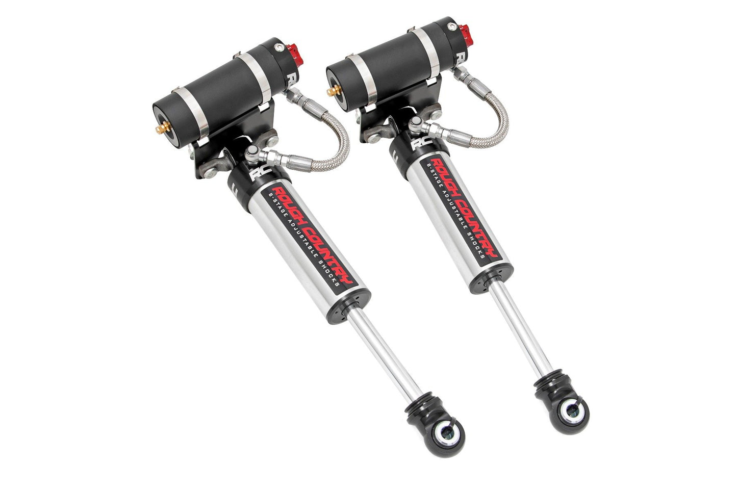 Vertex 2.5 Adj Front Shocks | 5-7.5" | NTD Lifts Only | Chevrolet Silverado/GMC Sierra 2500HD/3500HD | 2011-2022 | Rough Country | 689028