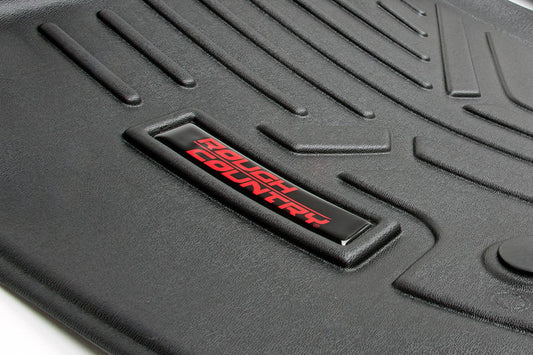 Floor Mats | Front | Over Hump | Ford F-150 /F-150 Lightning | 2015-2022 | Rough Country | M-5115