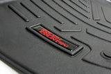 Floor Mats | FR & RR | Double Cab | GMC Sierra/ Chevrolet Silverado 1500. 2500HD. 3500HD 2WD/4WD | 2014-2018 | Rough Country | M-21142