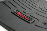 Floor Mats | FR & RR | Crew Cab |GMC Sierra/ Chevrolet Silverado 1500. 2500HD .3500HD 2WD/4WD | 2014-2018 | Rough Country | M-21143
