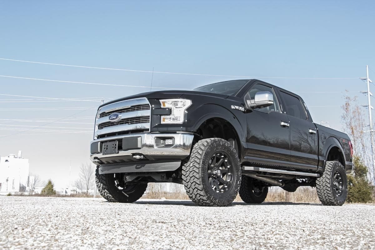 6 Inch Lift Kit | Coilovers & Shocks | Ford F150 4WD| 2015-2020 | Rough Country | 55750