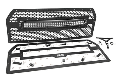 Mesh Grille | 30" Dual Row LED | Black | Ford F-150 2WD/4WD | 2015-2017 | Rough Country | 70193