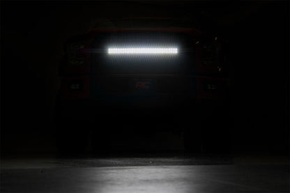Mesh Grille | 30" Dual Row LED | Black | Ford F-150 2WD/4WD | 2015-2017 | Rough Country | 70193