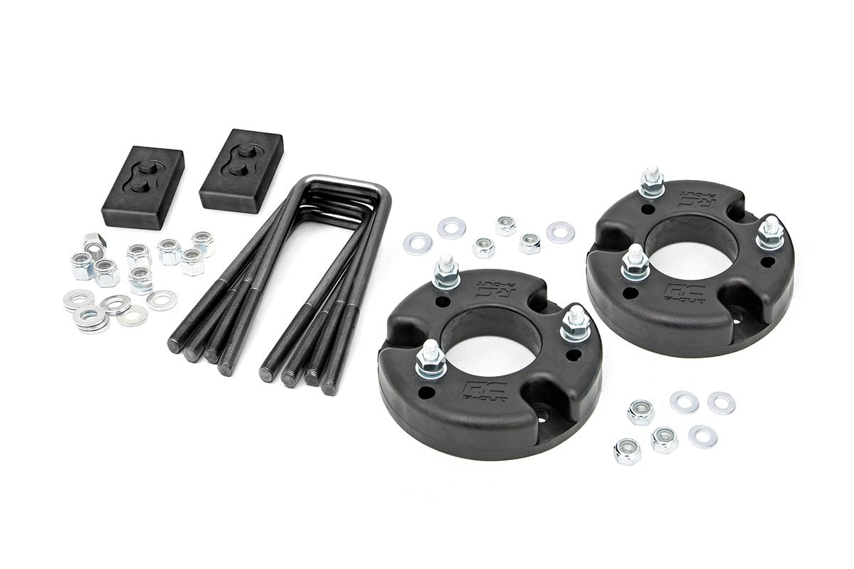 2 Inch Leveling Kit |Ford F150 2WD/4WD (Exculdes Raptor) | 2009-2018 | Rough Country | 52201