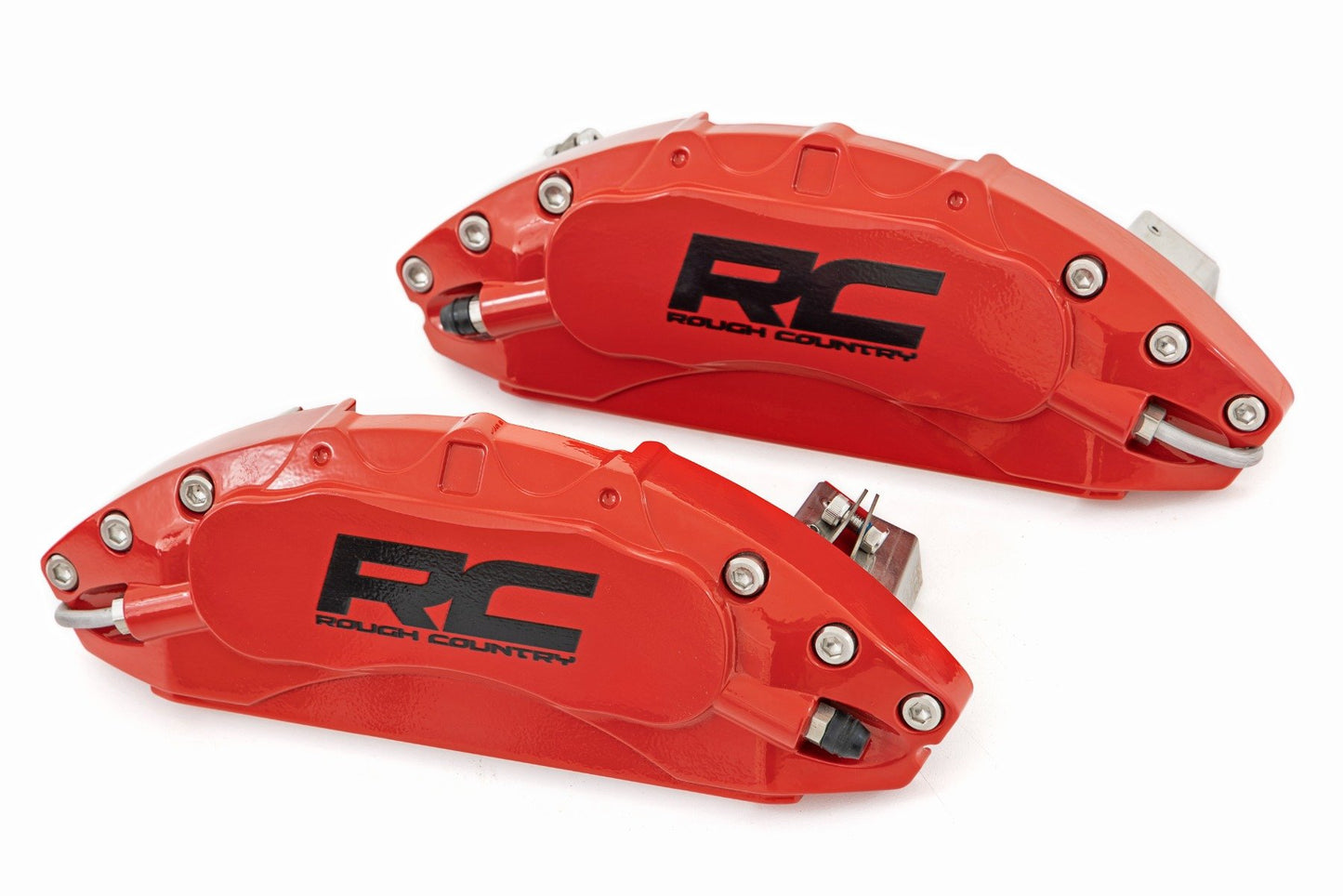 Caliper Cover | Red | Elec RR Brakes | Ford F-150 /Expedition | 2018-2022 | Rough Country | 71122A