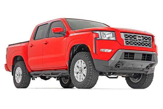 2.5 Inch Leveling Kit | Red Spacers | Nissan Frontier /Xterra | 2005-2022 | Rough Country | 867RED