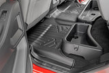 Floor Mats | FR & RR | Crew Cab | Nissan Frontier 2WD/4WD | 2008-2021 | Rough Country | M-80513
