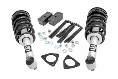 2.5 Inch Lift Kit | Alu/Cast Steel | N3 Strut | Chevrolet Silverado/GMC Sierra 1500 | 2007-2016 | Rough Country | 1319