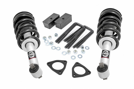 2.5 Inch Lift Kit | Alu/Cast Steel | N3 Strut | Chevrolet Silverado/GMC Sierra 1500 | 2007-2016 | Rough Country | 1319