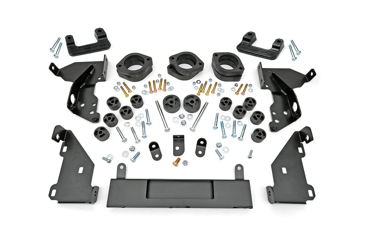 3.25 Inch Kit | Combo | Cast Steel | Chevrolet Silverado/GMC Sierra 1500 | 2014-2015 | Rough Country | 212