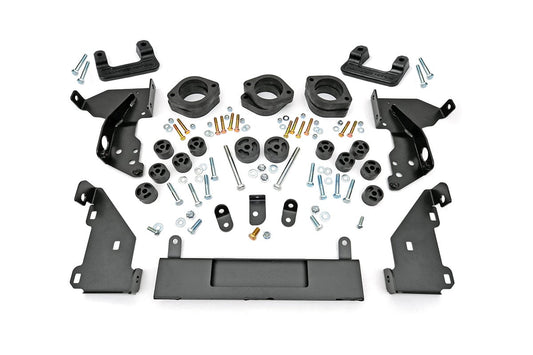 3.25 Inch Kit | Combo | Cast Steel | Chevrolet Silverado/GMC Sierra 1500 | 2014-2015 | Rough Country | 212