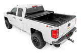 Bed Cover | Tri Fold | Soft | 6'7" Bed | Chevrolet Silverado/GMC Sierra 1500 | 2014-2018 | Rough Country | 41214650A