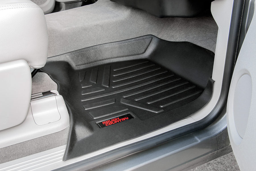 Floor Mats | Front | Chevrolet Silverado/GMC Sierra 1500/2500HD/3500HD | 2007-2013 | Rough Country | M-2071