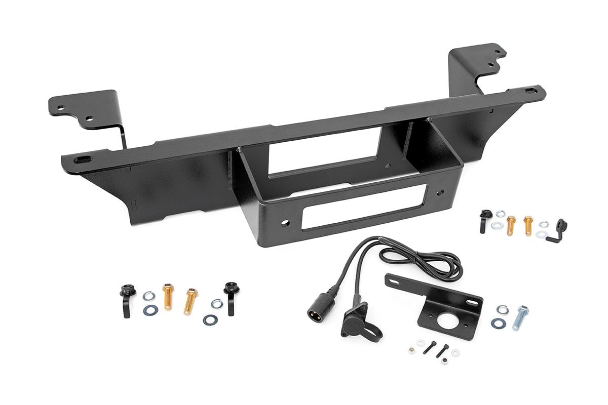 Hidden Winch Mounting Plate | Chevrolet Silverado/GMC Sierra 1500 | 1999-2006 | Rough Country | 11002