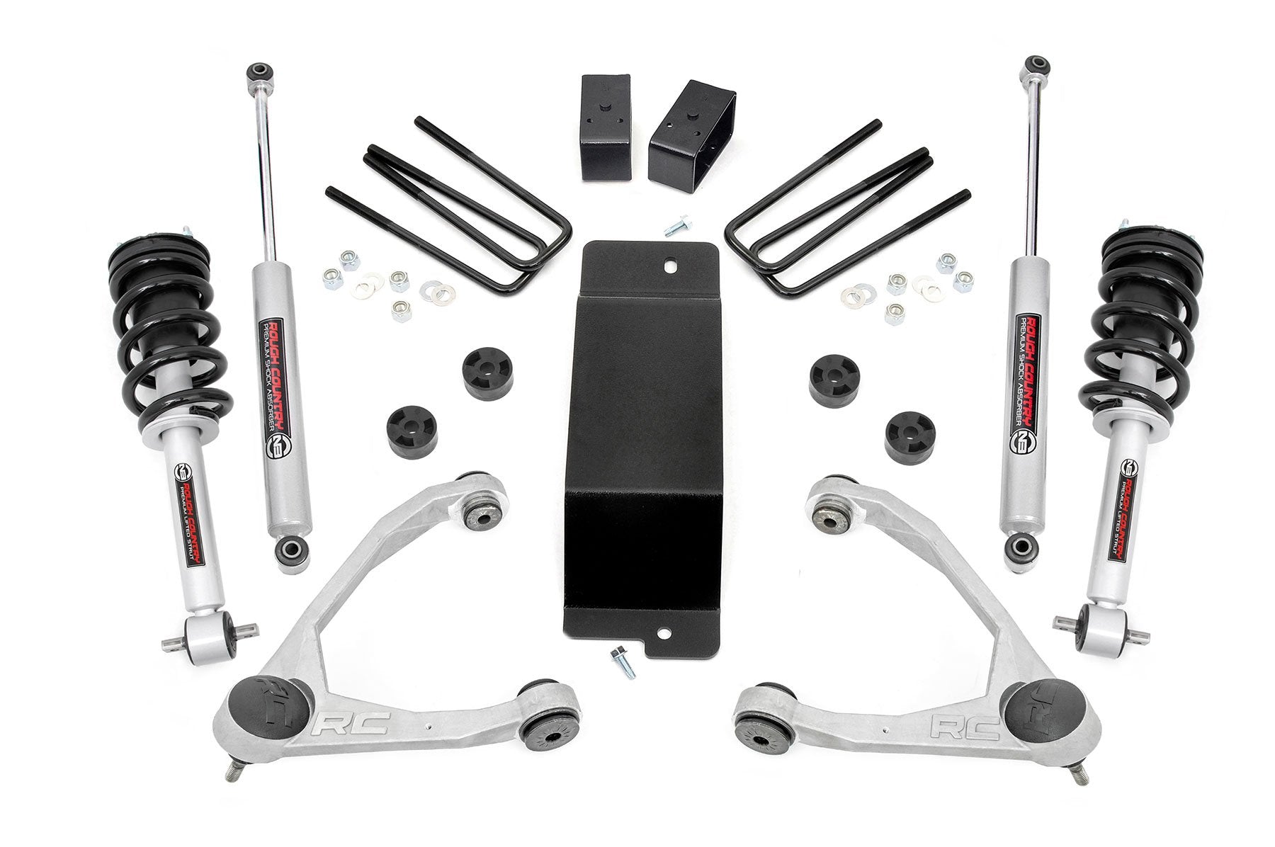3.5 Inch Lift Kit | UCA | N3 Struts | Chevrolet Silverado/GMC Sierra ...