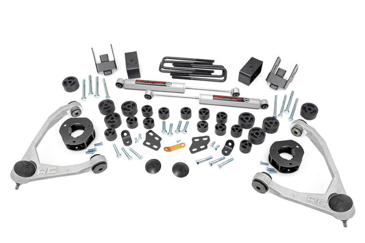 4.75 Inch Lift Kit | Combo | Chevrolet Silverado/GMC Sierra 1500 2WD | 2007-2013 | Rough Country | 254.2