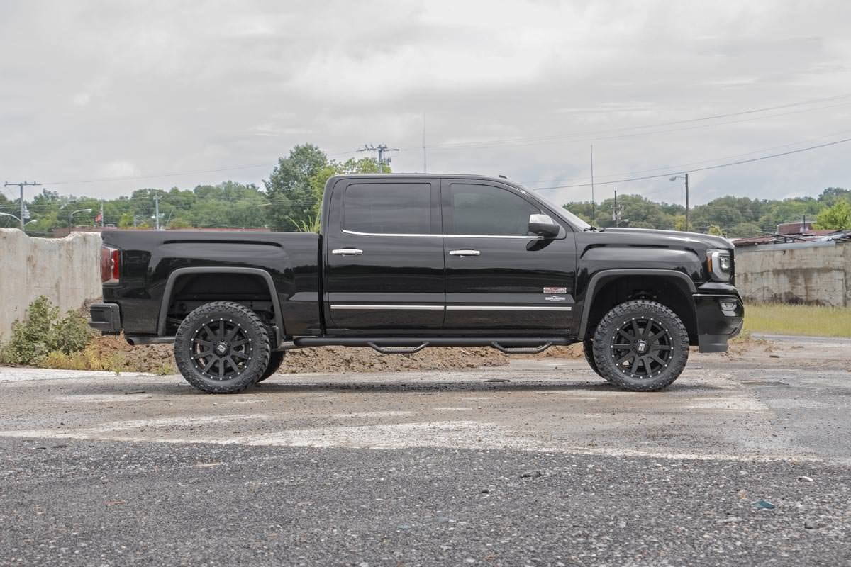 3.5 Inch Lift Kit | Forged UCA | Vertex/V2 | Chevrolet Silverado/GMC Sierra 1500 | 2007-2016 | Rough Country | 19457