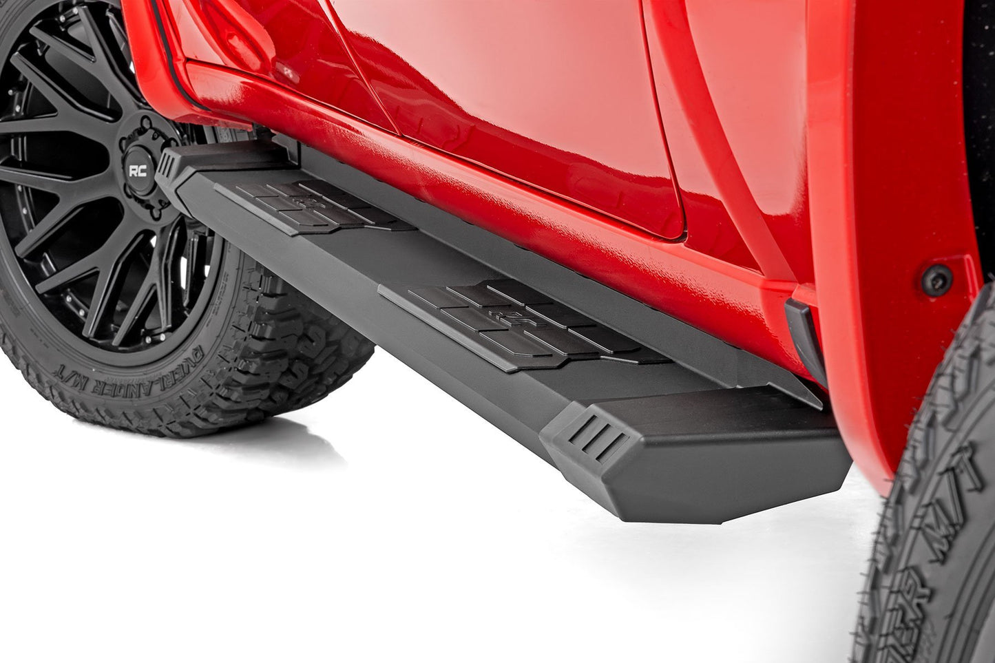 HD2 Running Boards | Ext Cab | Chevy/GMC 1500/2500HD | 1996-2006 | Rough Country | SRB990677A
