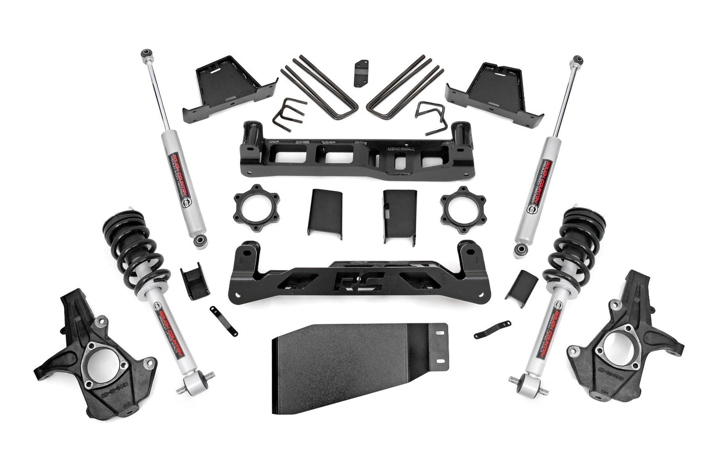 6 Inch Lift Kit | N3 Struts | Chevrolet Silverado/GMC Sierra 1500 | 2007-2013 | Rough Country | 23633