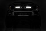 LED Light | Grille Mount | 10" Black Slimline Pair | Ford F-150 | 2018-2020 | Rough Country | 70808