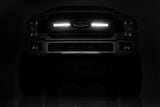 LED Light | Grille Mount | 10" Chrome Slimline Pair | Ford F-150 | 2018-2020 | Rough Country | 70809