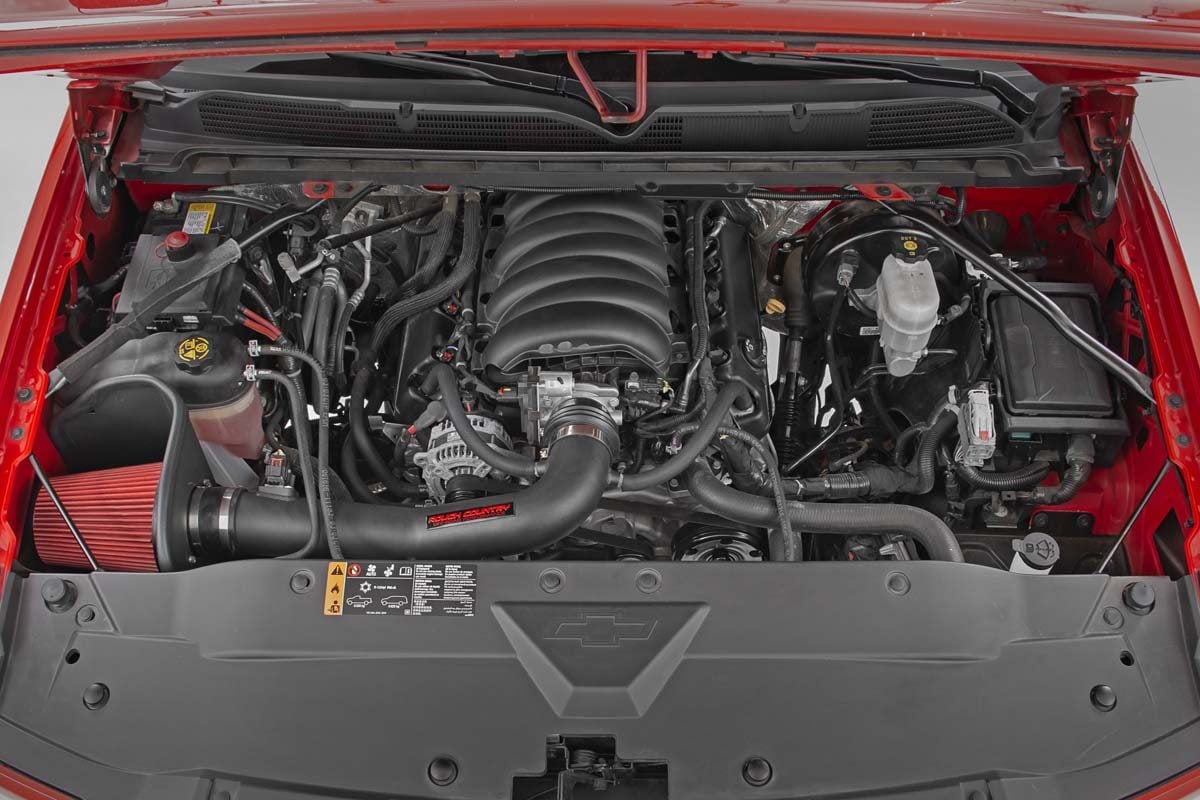 Cold Air Intake Kit | 5.3L/6.2L | Pre Filter | Chevrolet Silverado/GMC Sierra 1500 | 2014-2018 | Rough Country | 10551PF
