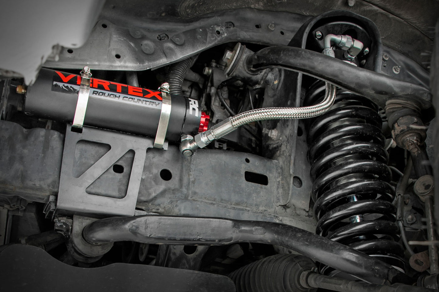 Vertex 2.5 Adjustable Coilovers | 3" | Toyota Tacoma 2WD/4WD | 2005-2022 | Rough Country | 689010