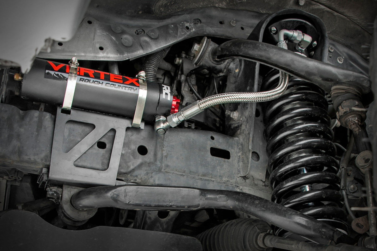 Vertex 2.5 Adjustable Coilovers | 3.5" | Toyota Tacoma 2WD/4WD | 2005-2022 | Rough Country | 689035