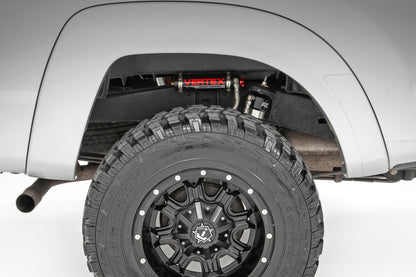 Vertex 2.5 Adj Rear Shocks | 6-7" | Toyota Tacoma 2WD/4WD | 2005-2022 | Rough Country | 699014