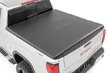 Bed Cover | Tri Fold | Soft | 6'7" Bed | Chevrolet Silverado/GMC Sierra 1500 | 2019-2022 | Rough Country | 41308650A
