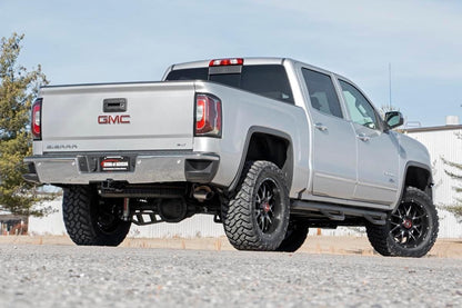 3.5 Inch Lift Kit | w/ Knuckles & N2 Struts | GMC Sierra/ Chevrolet Silverado 1500 4WD | 2014-2018 | Rough Country | 12132