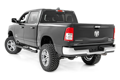 Oval Nerf Step | Crew Cab | Black | Ram 1500 2WD/4WD | 2019-2021 | Rough Country | 21004