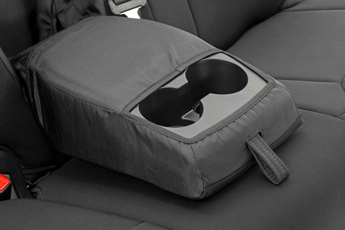 Seat Covers | FR w/ Console Cover and Rear | Toyota Tundra | 2014-2021 | Rough Country | 91027A