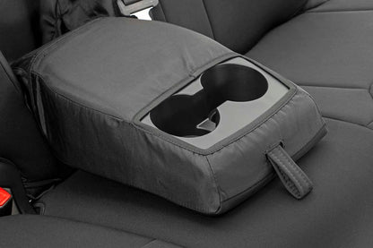 Seat Covers | FR w/ Console Cover and Rear | Toyota Tundra | 2014-2021 | Rough Country | 91027A