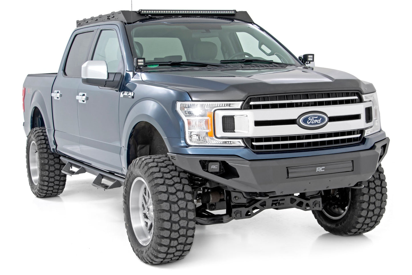 Front Bumper | High Clearance | Skid Plate | Ford F-150 | 2018-2020 | Rough Country | 10756A