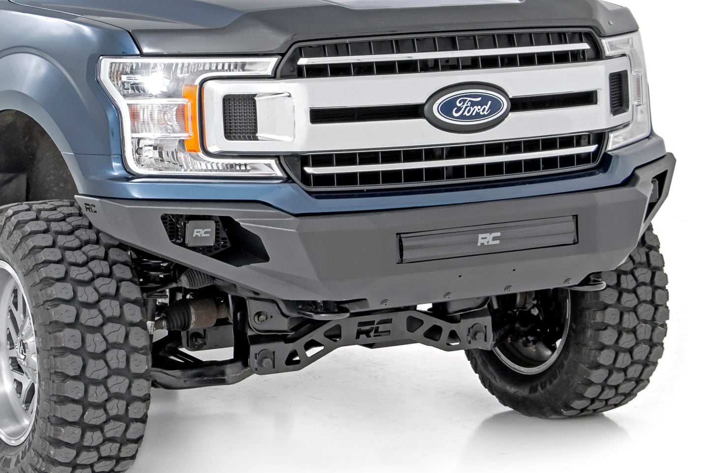 Front Bumper | High Clearance | Skid Plate | Ford F-150 | 2018-2020 | Rough Country | 10756A