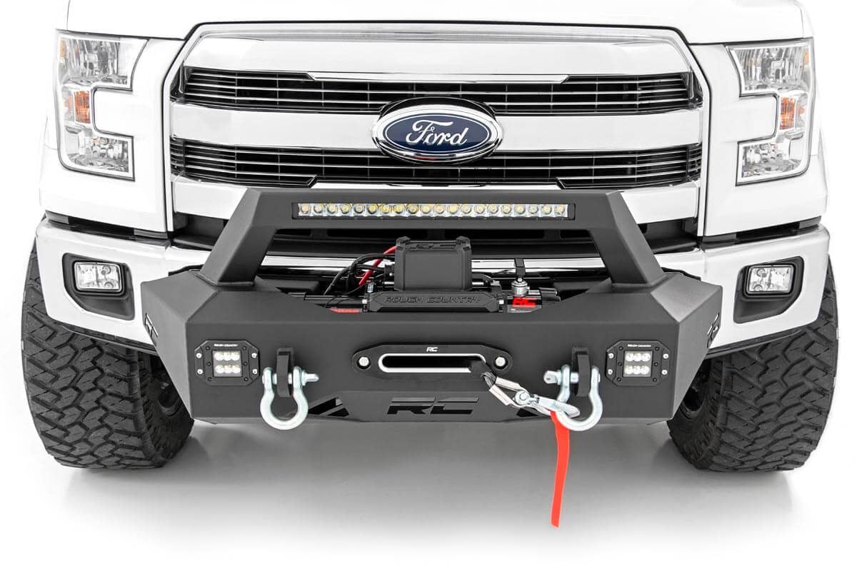 EXO Winch Mount Kit | Ford F-150 2WD/4WD | 2009-2022 | Rough Country | 10762