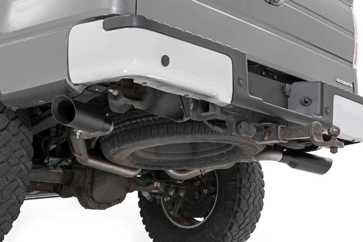 Performance Cat-Back Exhaust | V8 Engines | Ford F-150 | 2009-2014 | Rough Country | 96010