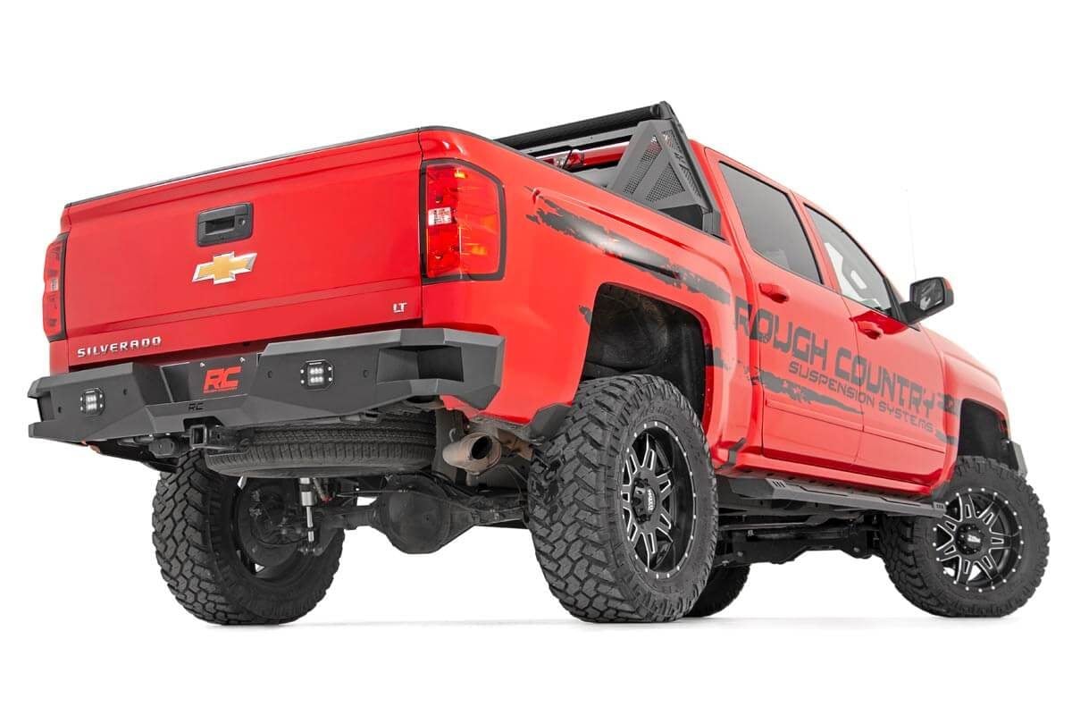 Rear Bumper | LED | Chevrolet Silverado/GMC Sierra 1500 | 2007-2018 | Rough Country | 10773