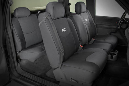 Seat Covers | Rear | Chevrolet Silverado 1500 (NON GMC Models) | 1999-2006 | Rough Country | 91014